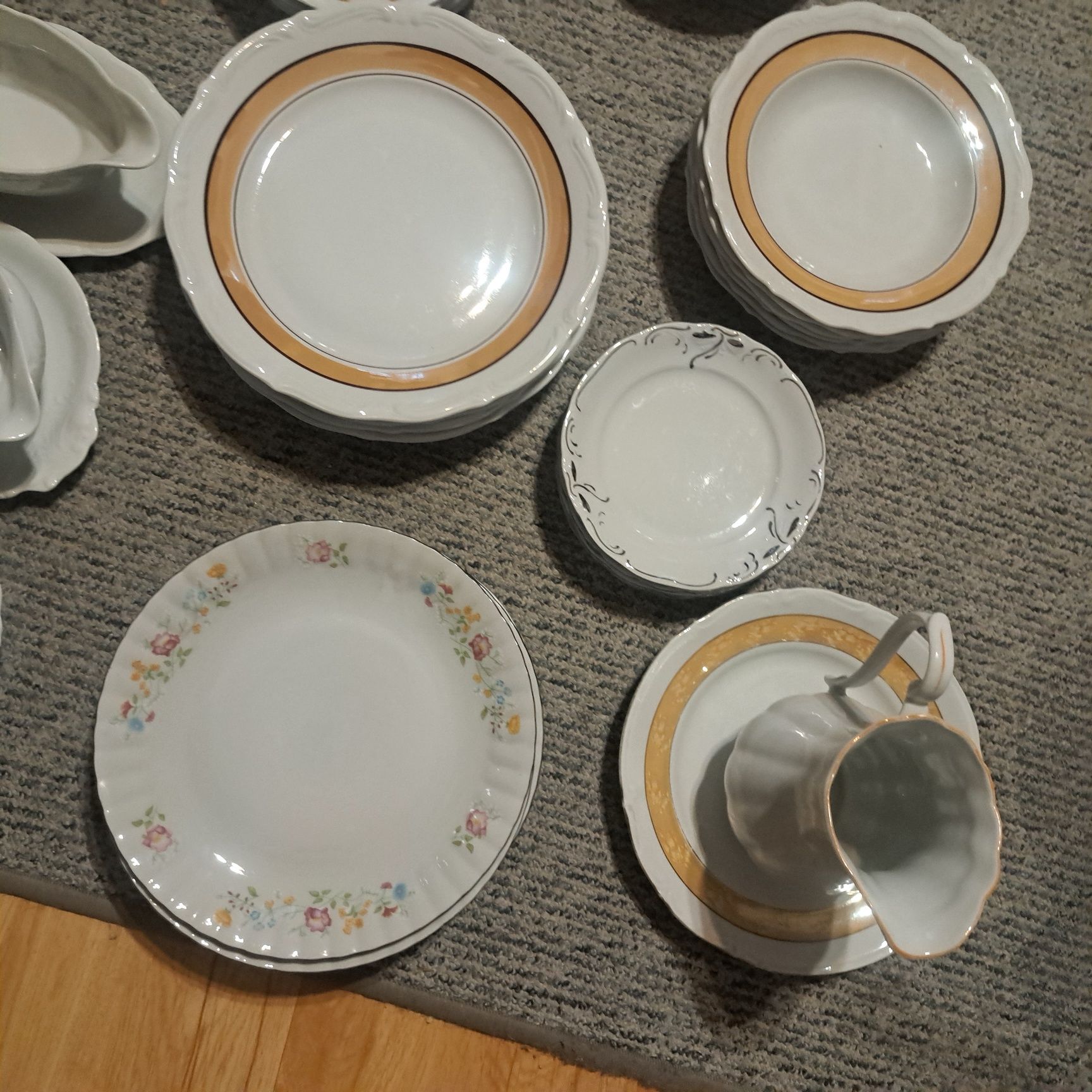 Porcelana zestawy i kryształy