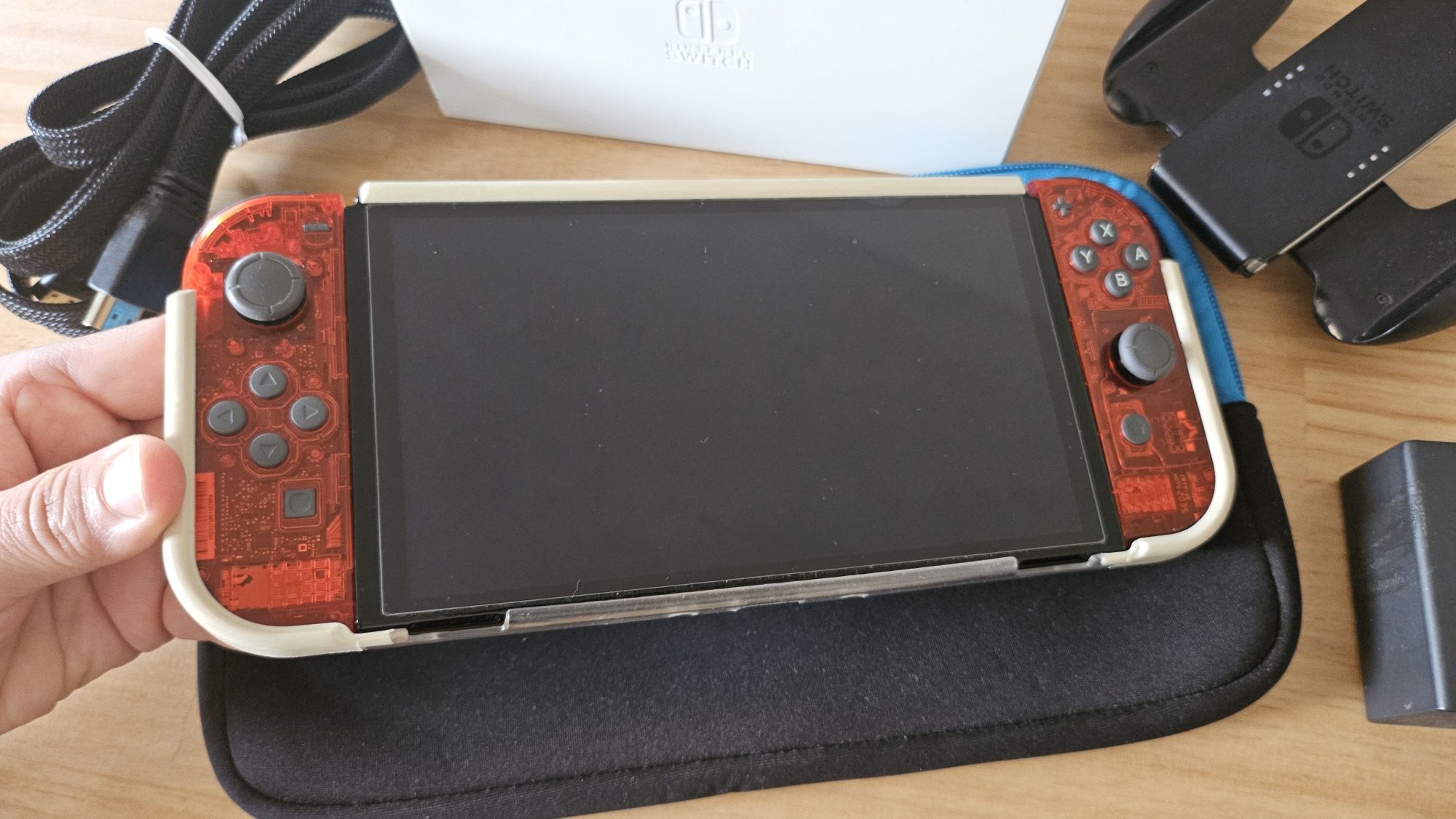 Nintendo switch oled completo desbloqueada