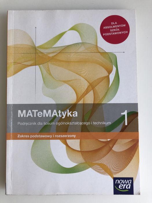 Podręcznik Matematyka 1 zakres podstawowy i rozszerzony Nowa Era