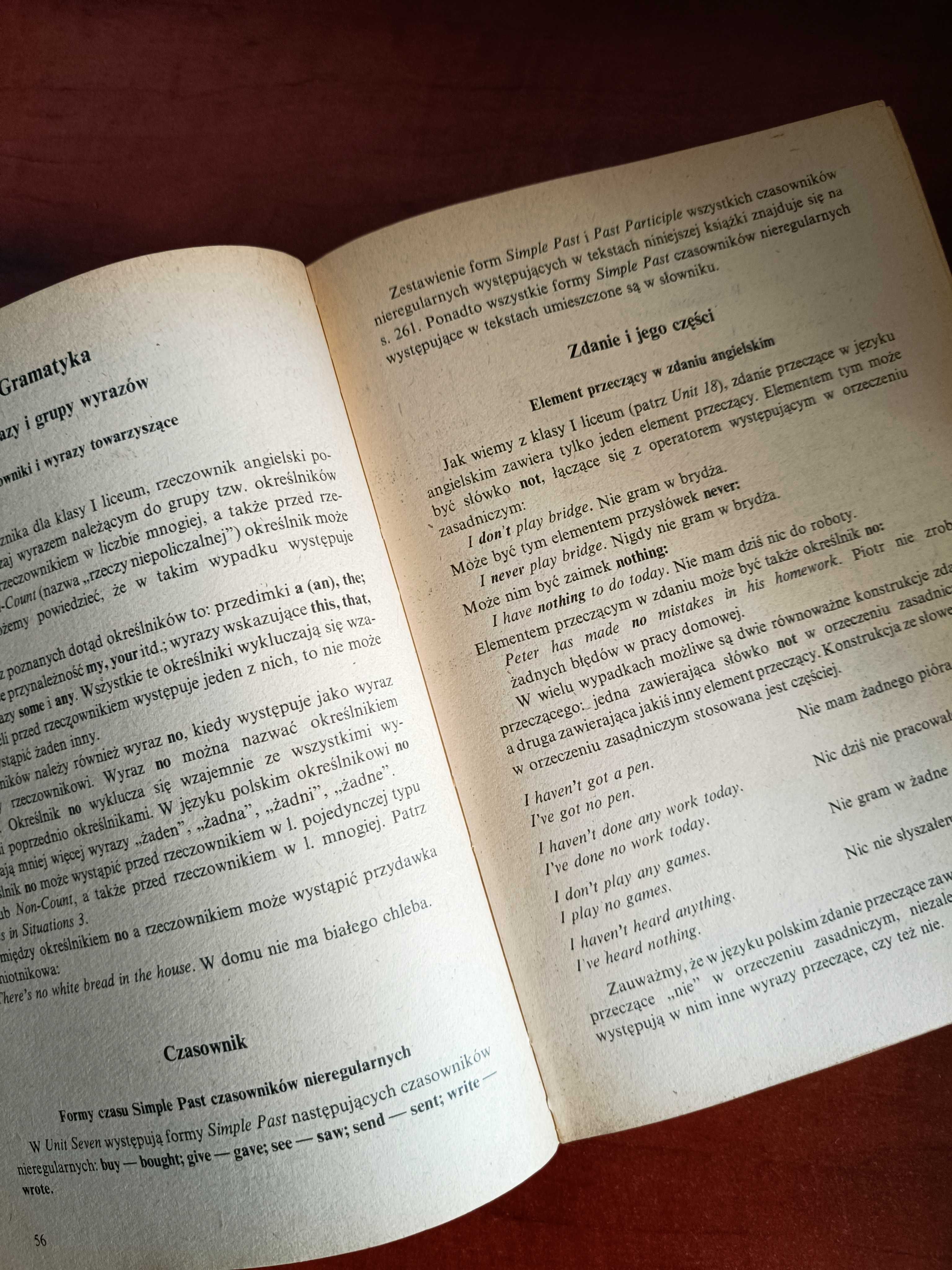 WE LEARN ENGLISH stary podręcznik do j. angielskiego liceum