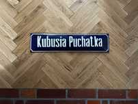 Kubuś Puchatek tablica z nazwą ul.-pokój dziecka/LOFT/wystrój wnętrza