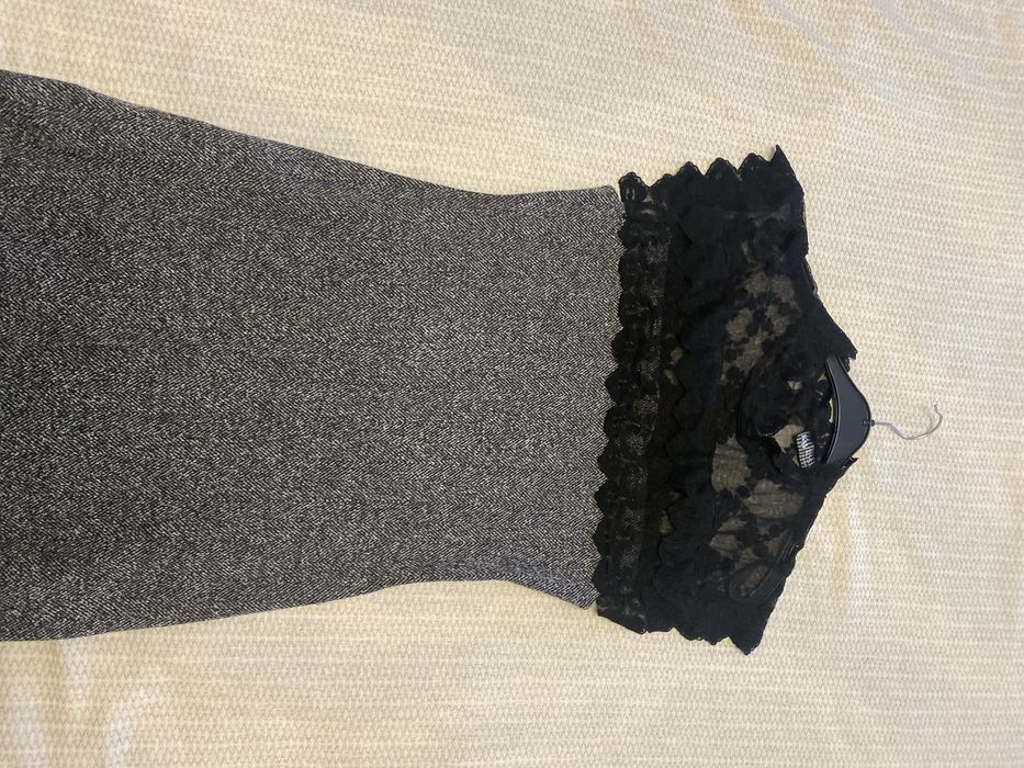 Платье с гипюром kosmika.