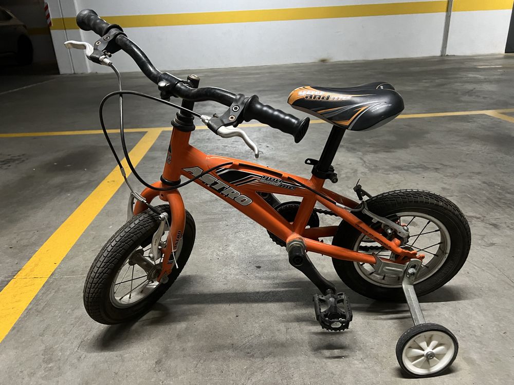 Bicicleta Astro Laranja de criança