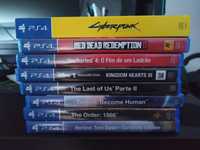 Vários Jogos PS4
