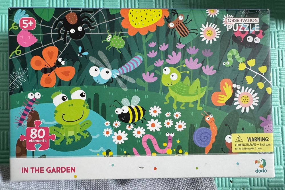 Пазли Dodo 5+ 80 елементів транспорт, звірі