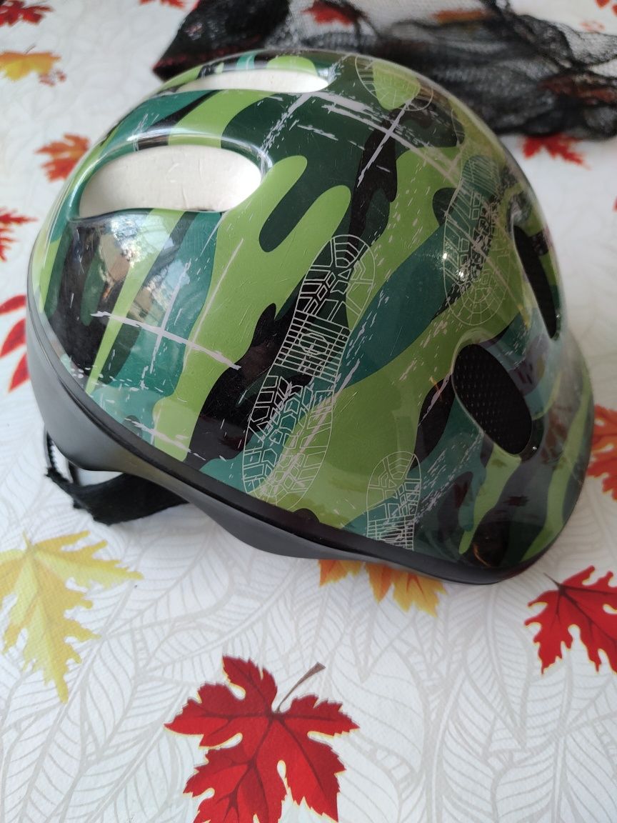 Kask rowerowy zielony no