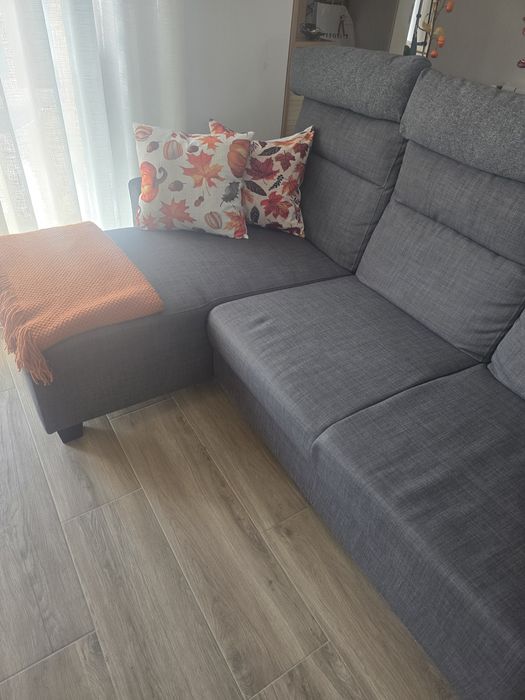 Sofá com chaise em muito bom estado