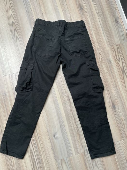 Spodnie baggy  bojowki croop jeansy okazja