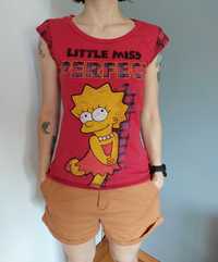 koszulka Simpsonowie, XS, T-shirt z Lisą Simpson