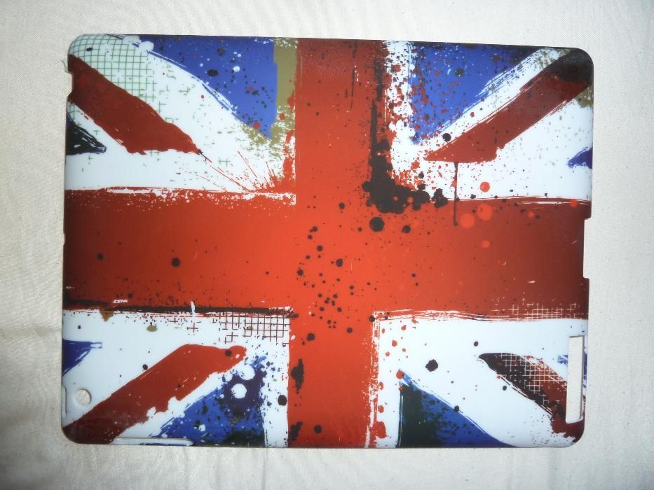 Etui ochronne dla tabletu iPad 2, 3, 4  Motyw: flaga Wielkiej Brytanii