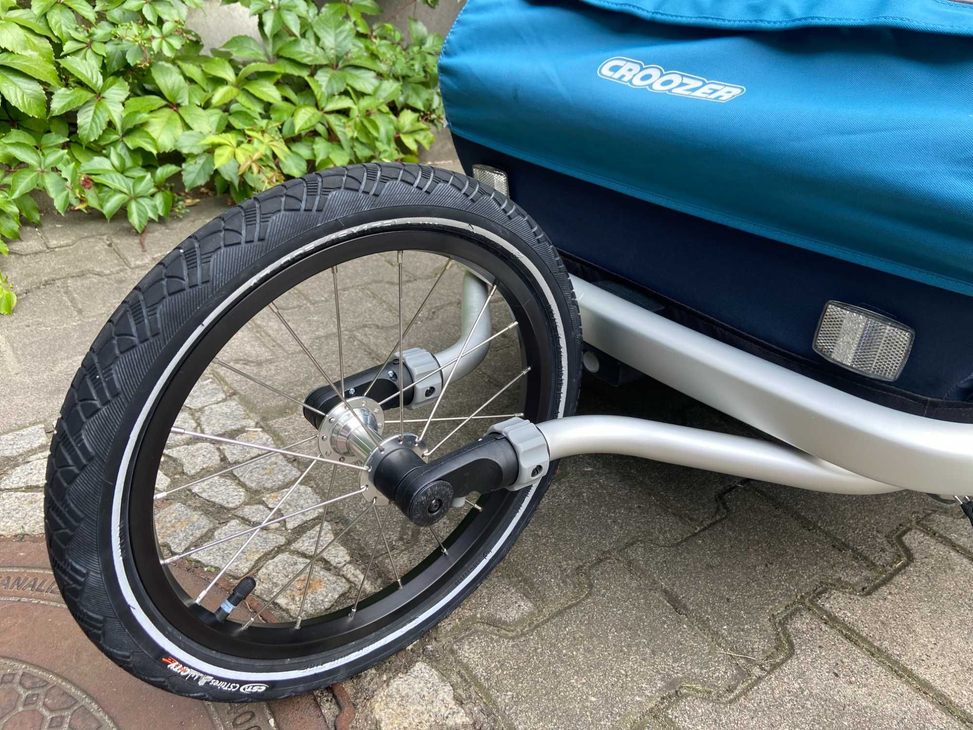 Croozer Kid 2 przyczepka rowerowa SUPER STAN Wrocław