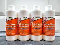 Now Foods, Aloe Vera Concentrate (118 мл), алоэ вера концентрат, алое