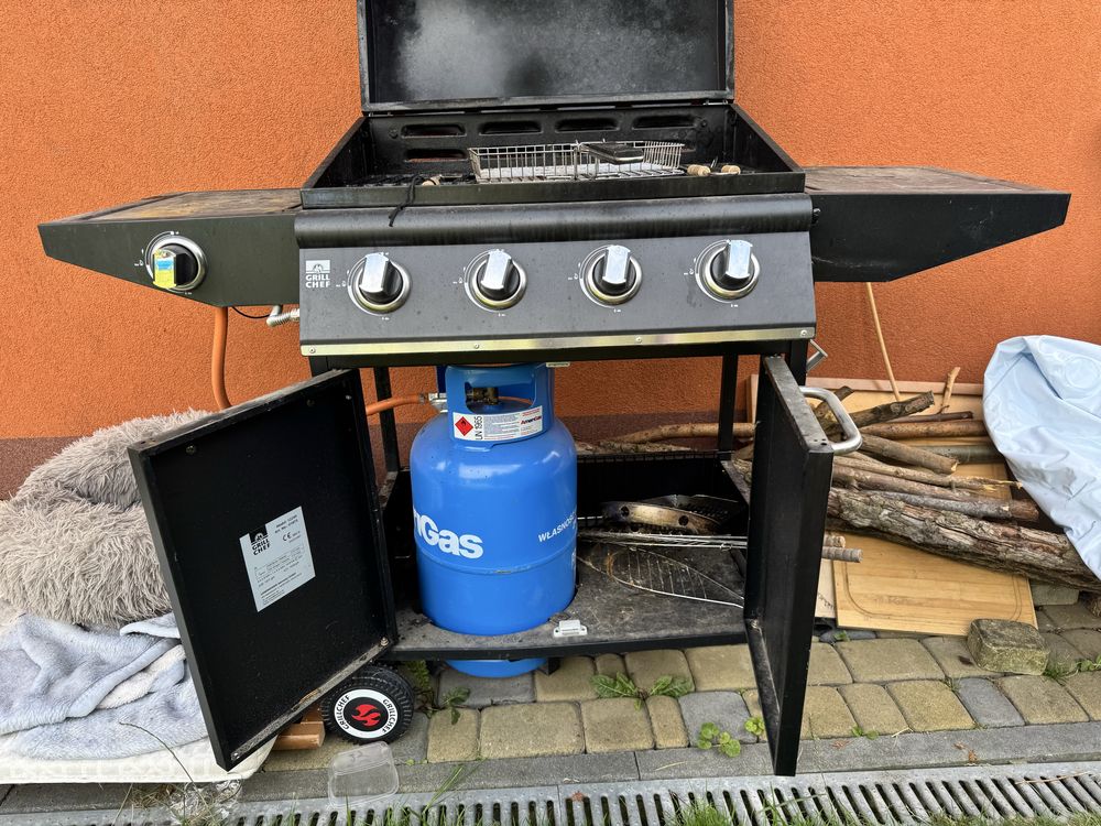 Grill gazowy landman 4 palniki 14,8kw