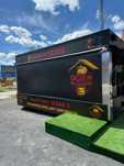 Przyczepa gastronomiczna food truck kebab opalany drewnem