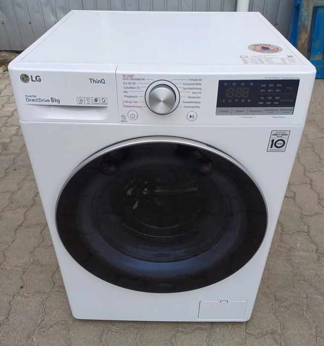 Пральна машина LG F4WV508S1E 6 Motion ThinQ Wi-Fi 8 кг AI DD TurboWash
