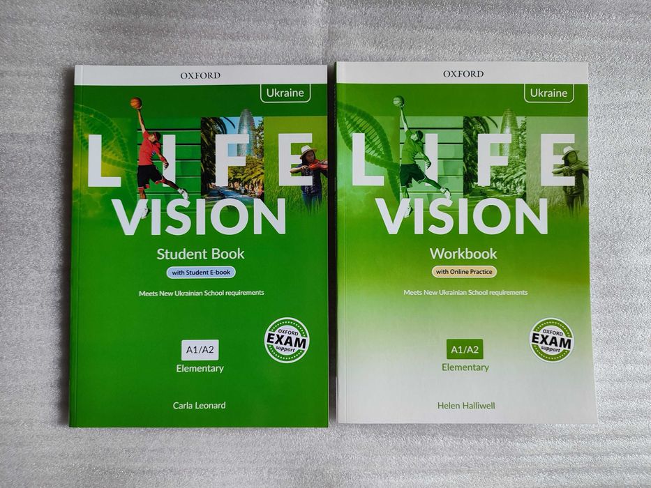 Книги Life Vision Elementary Pre-intermediate Intermediate - ОРИГІНАЛ!