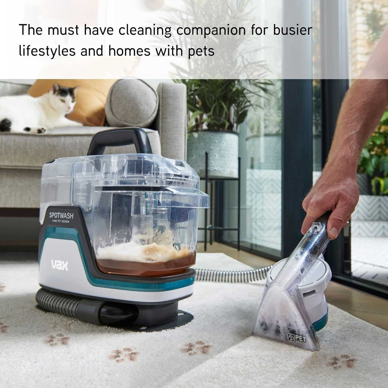 Пароочисник миючий пилосос Vax SpotWash Home Pet-Design