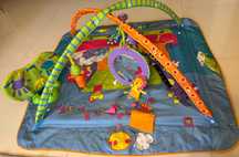 Mata edukacyjna dla niemowlaka tiny love kick&play wyspa