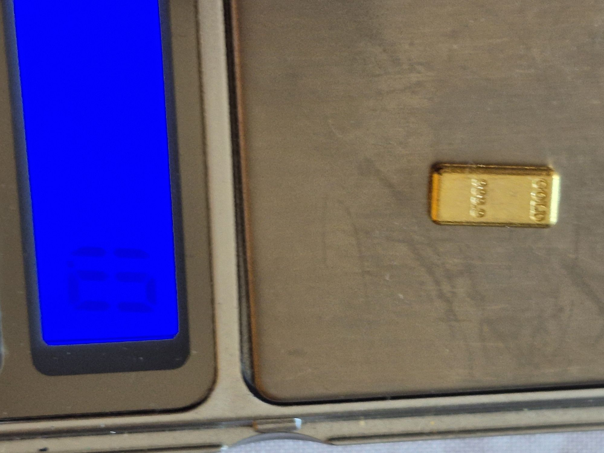 Sztabka 1 gram złoto kolekcjionerskie