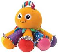 Детская музыкальная мягкая развивающая игрушка осьминог Lamaze