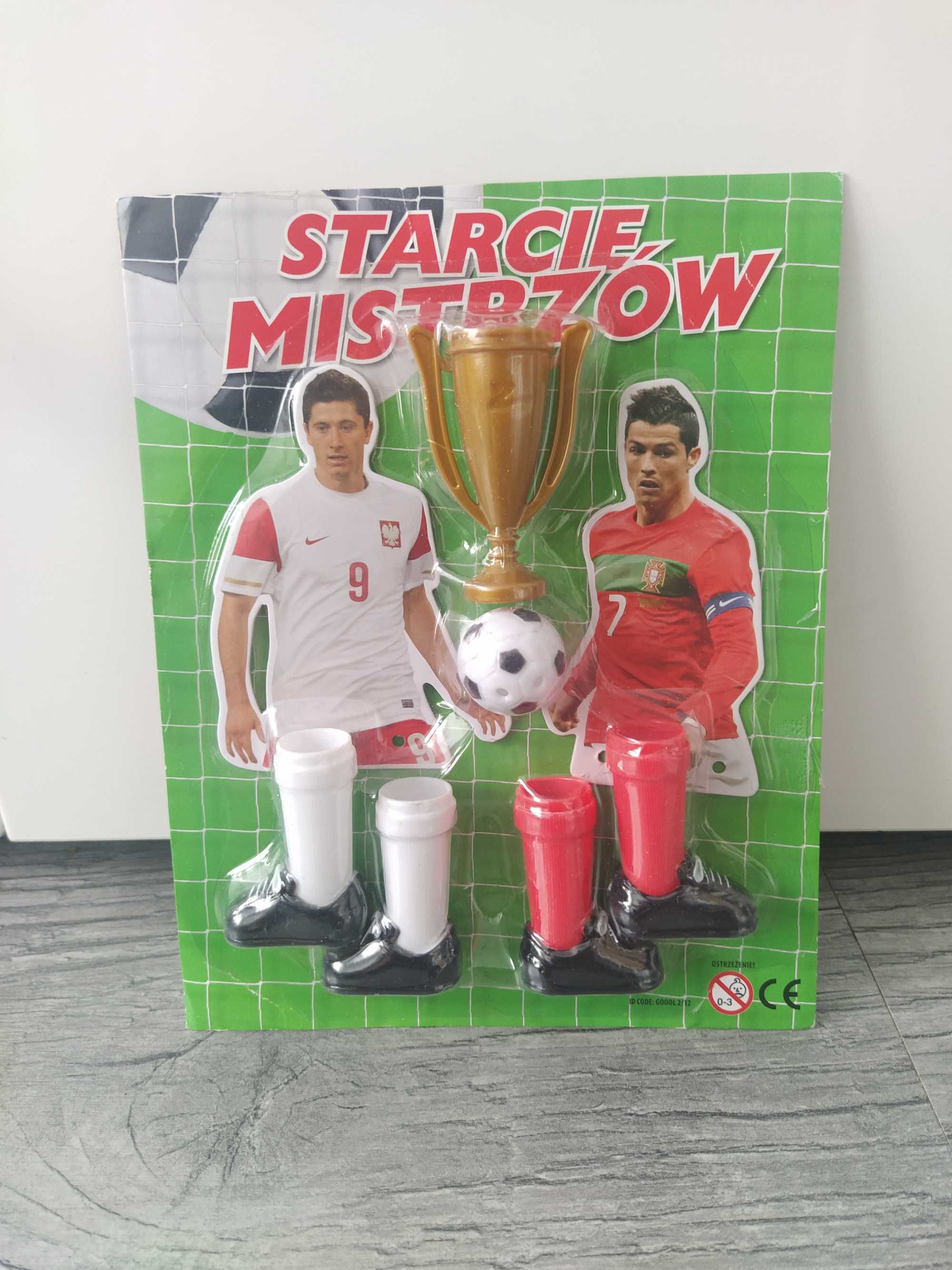 Gra zręcznościowa piłka nożna na palce Lewandowski Ronaldo