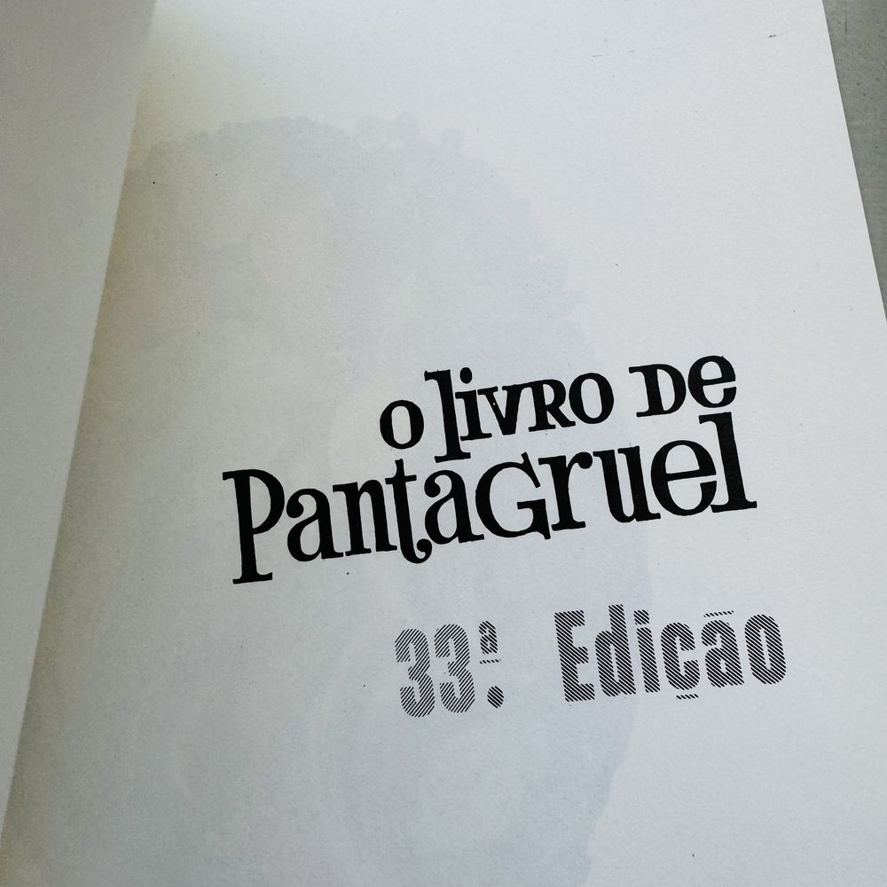 Pantagruel (1 e 2 volume - completo)