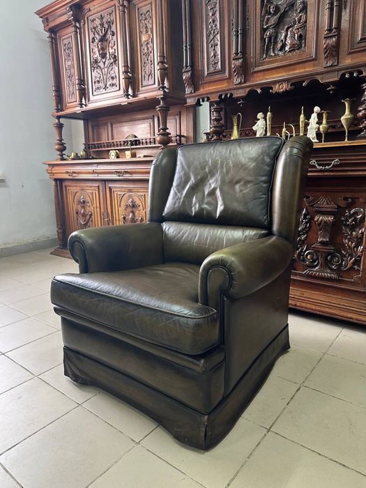Крісло шкіряне кресло диван 3139