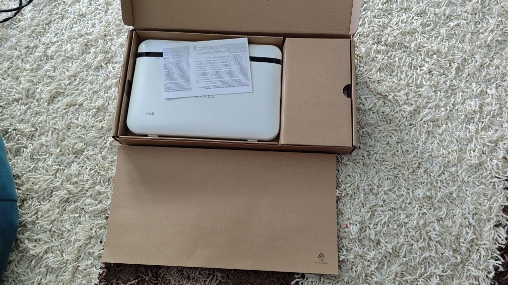 Router ZYXEL T-56 (EX5601) WiFi 6, USB 3, LAN/WAN 2.5Gb, 3x LAN 1Gb