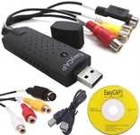 Карта видеозахвата Easycap USB Video Відео-Аудіо TV DVD VHS Capture