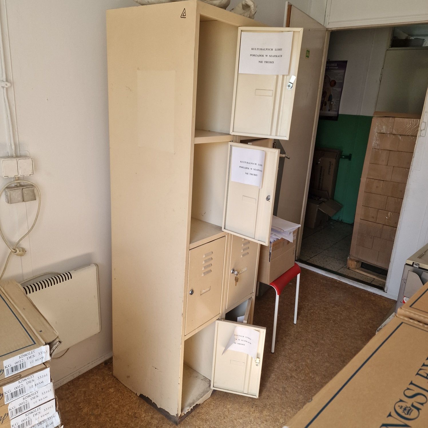 Szafka BHP z kluczykami 180x40