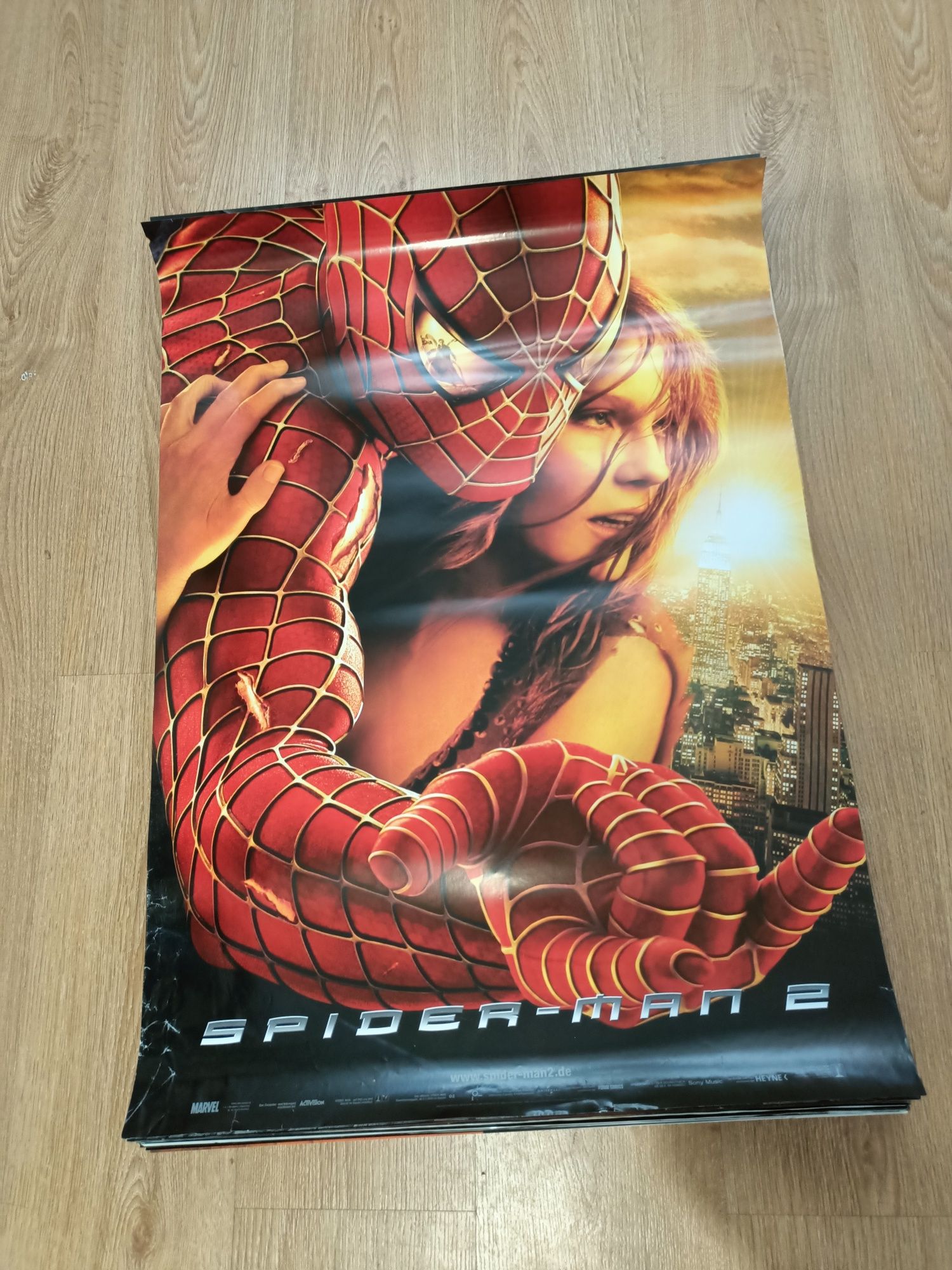2 oryginalne plakaty kinowe spider Man plakat