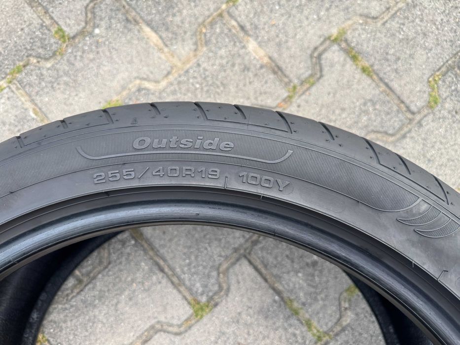 4x opony letnie 255/40r19 100Y XL FULDA SportControl 2 (5mm 2021r)