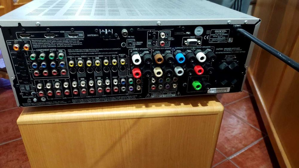Amplificador  e rádio Onkyo