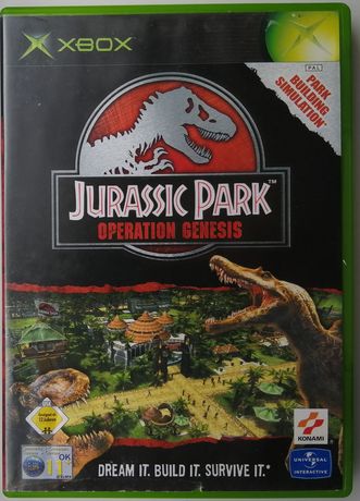 "Jurassic Park Operation genesis" gra na XBOX Classic RETRO