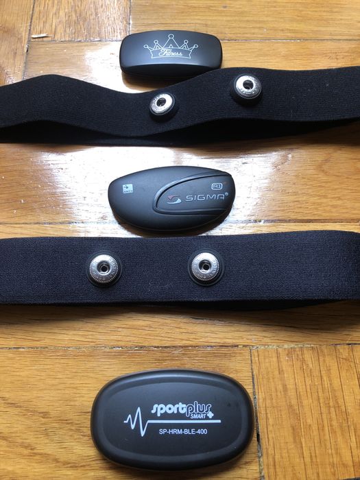 Czujnik tętna HR pracy serca pasek sigma fitness spotr plus