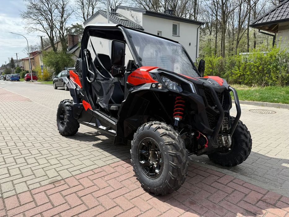 Can-Am Maverick Can-Am Trial DPS 1000 , Zarejestrowany PL , Fvat23%. , Pług do odśn.