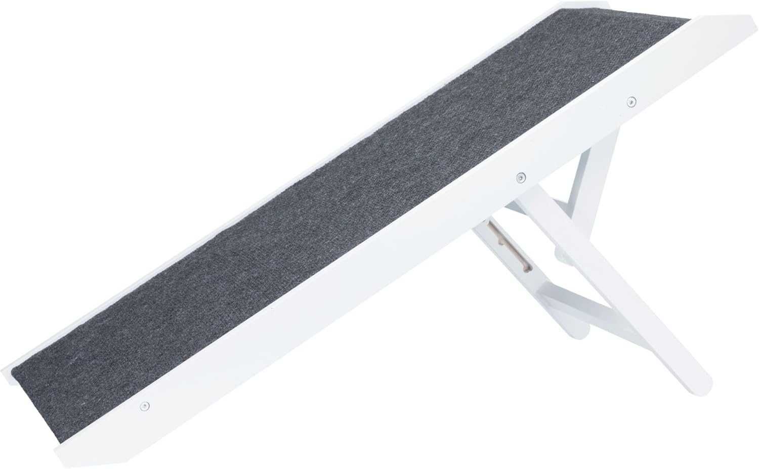 Rampa dla psa, kota drewniana z filcem 90cm do 40kg