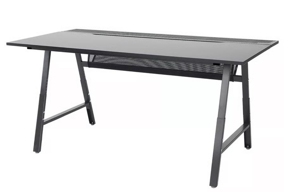 Biurko Ikea Utespelare Czarne 160x80