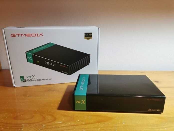 Box satélite e IPTV GTmedia V8X