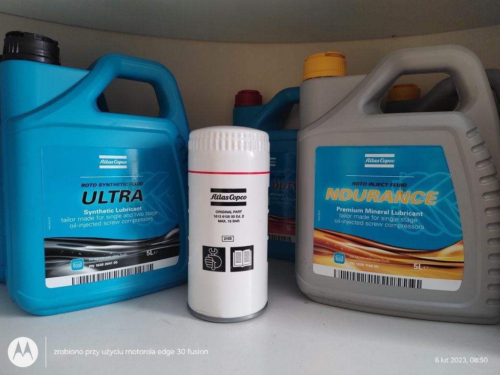 Atlas Copco, Boge, Mattei, Walter Zestaw filtrów,Serwis