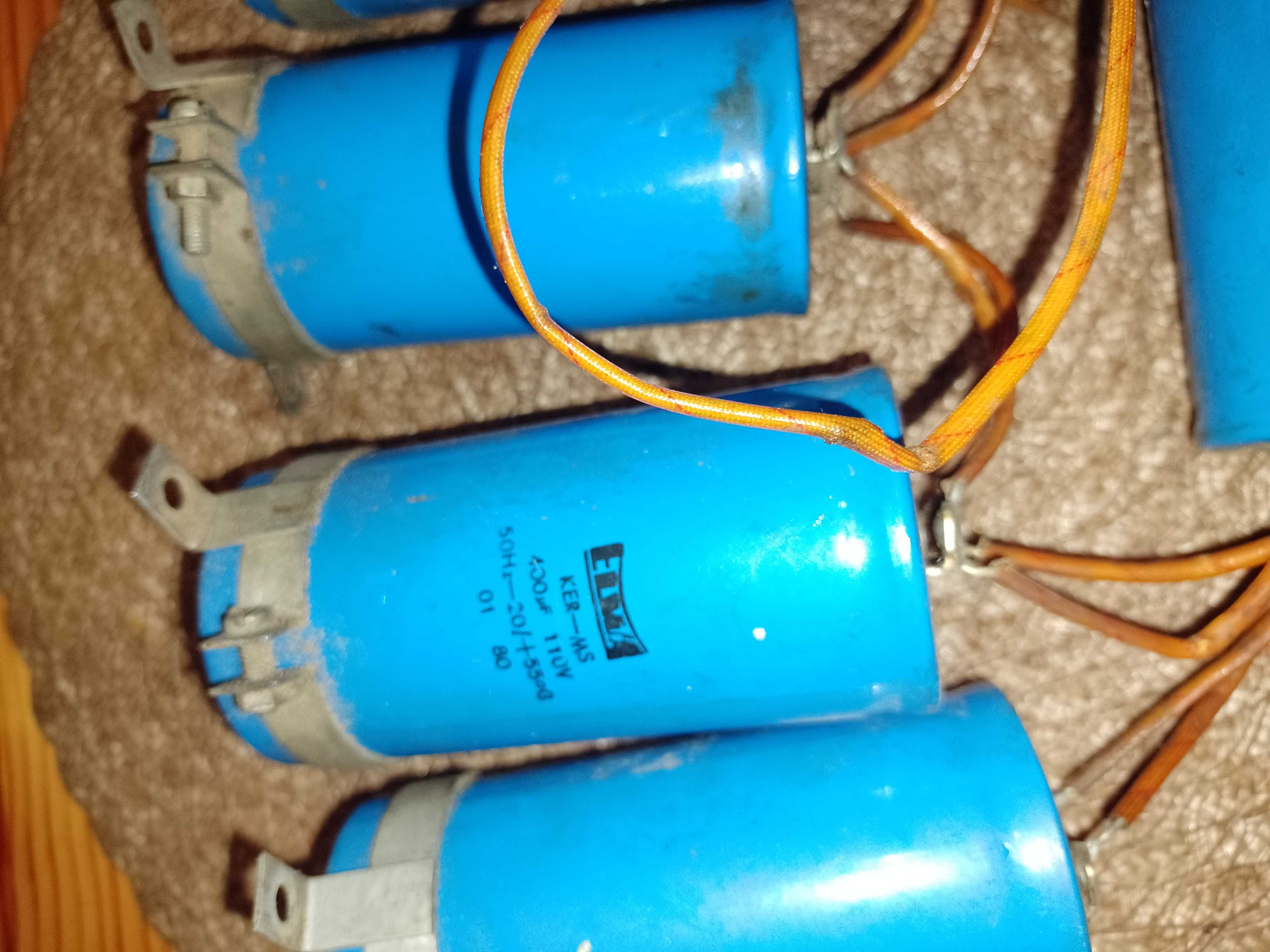 Cewka kondensator Elwa KRS-MS 400UF 110V 50H-20/?+55