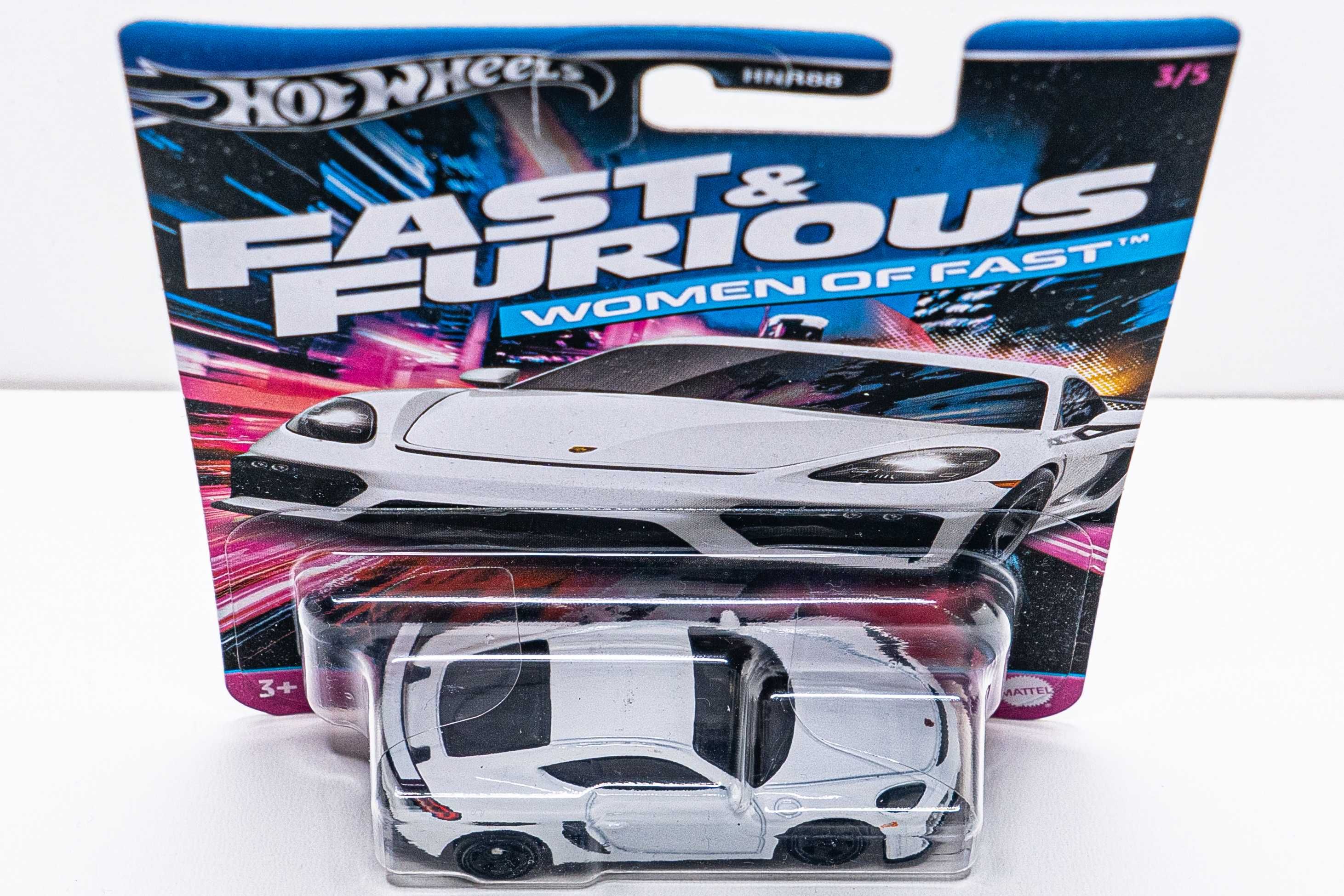 HOT WHEELS Porsche 718 Cayman GT4 F&F Women of Fast 3/5 - NOWY