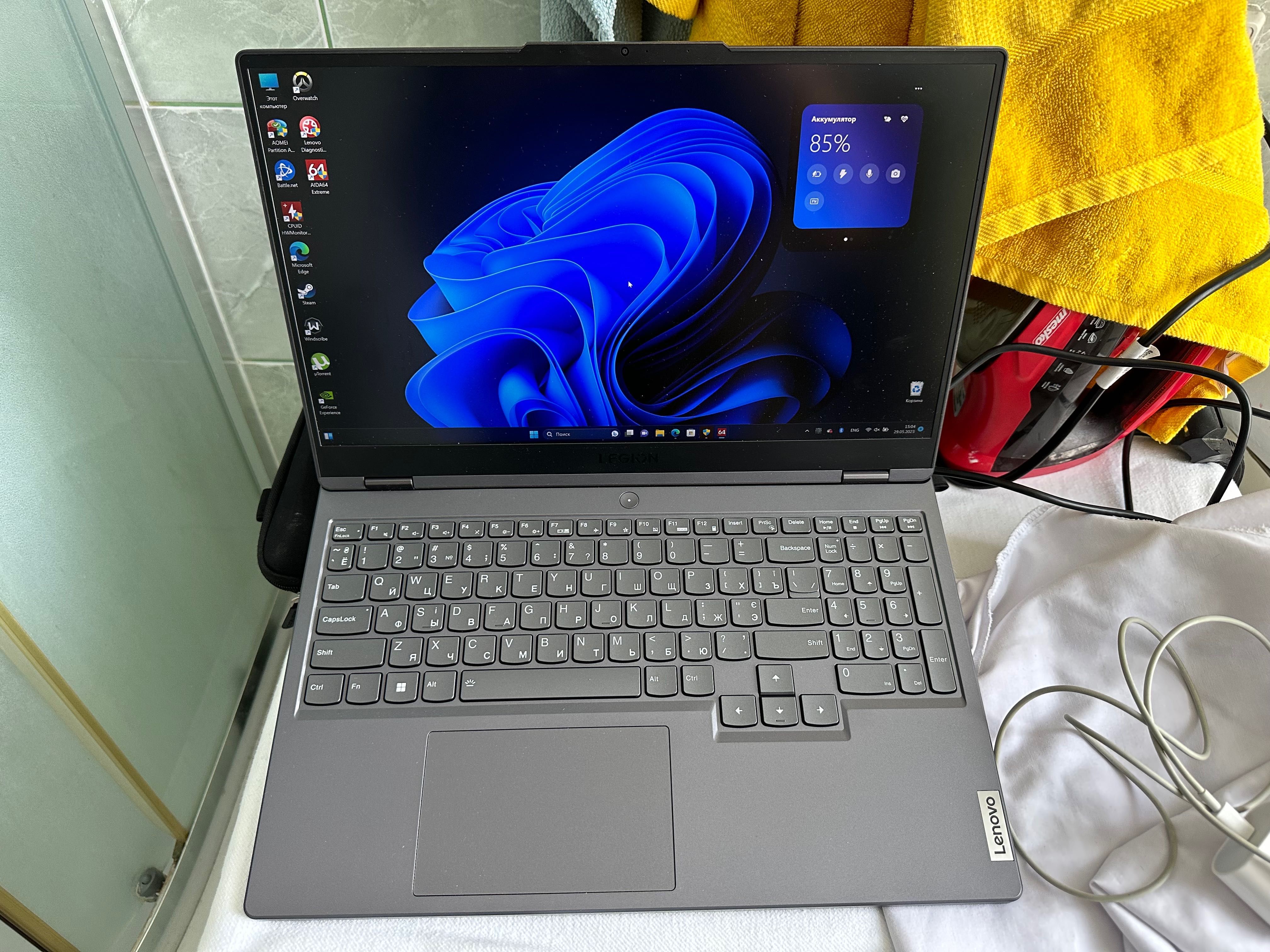 Lenovo Legion 5 15IAH7 (Intel Core i7 12700H, RTX 3050 Ti, 16 GB ОЗУ)