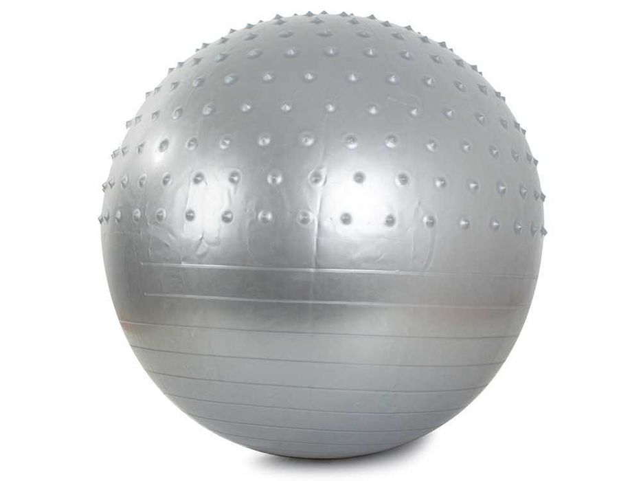 PIŁKA GIMNASTYCZNA z Masującymi WYPUSTKAMI, Rehabilitacja. 55cm Pompka