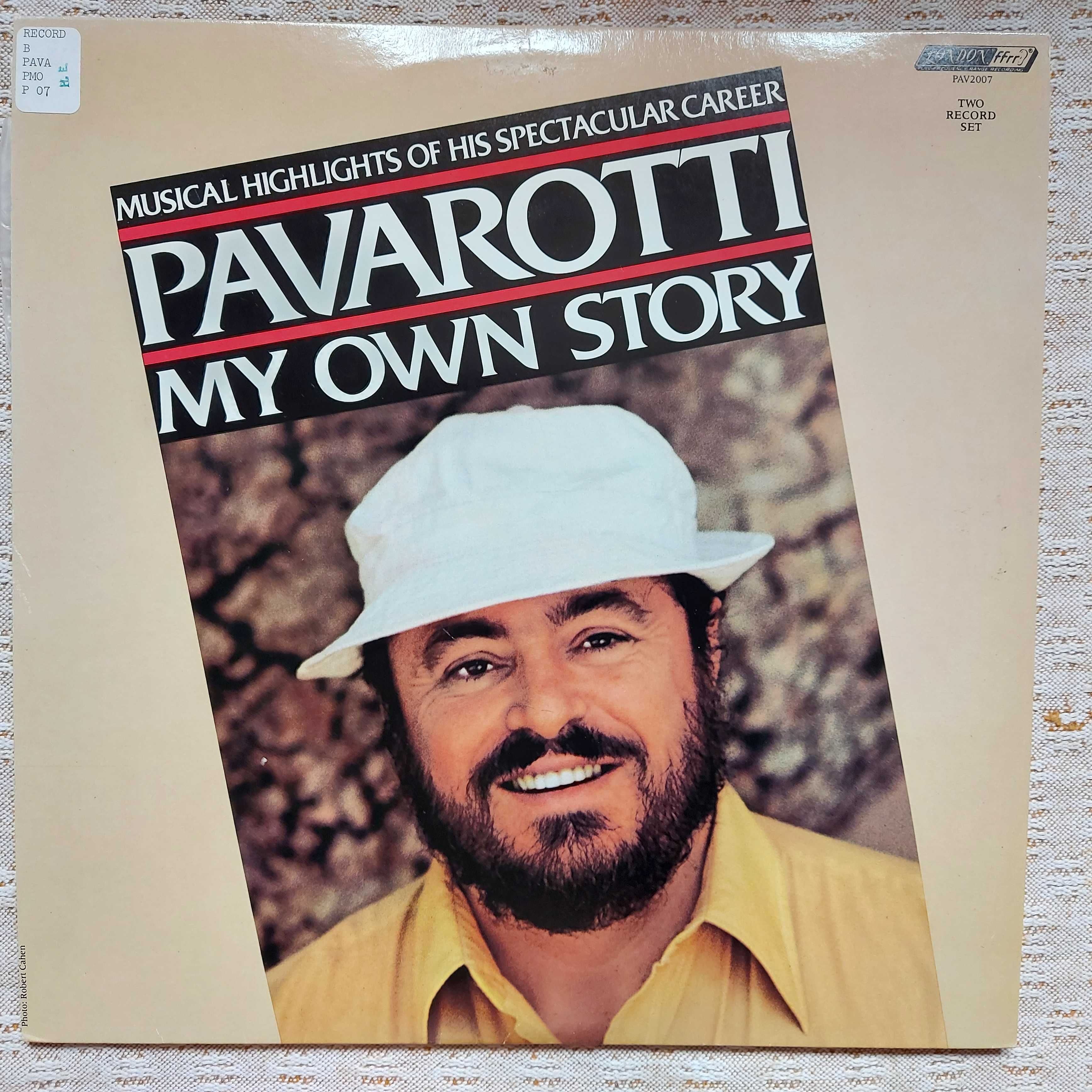 Luciano Pavarotti ‎ Pavarotti My Own Story-Musical Highlights Of His S