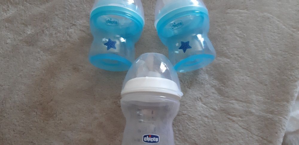 3 Biberões Chicco 150 ml 0m+