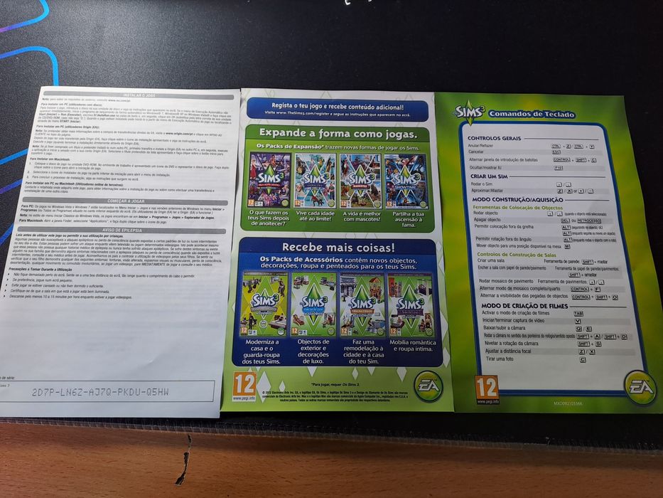 Os Sims 3 – PC/Mac dvd-rom original