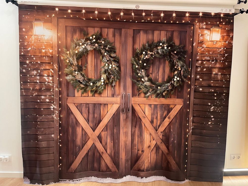 Cenário de Natal Fotografia