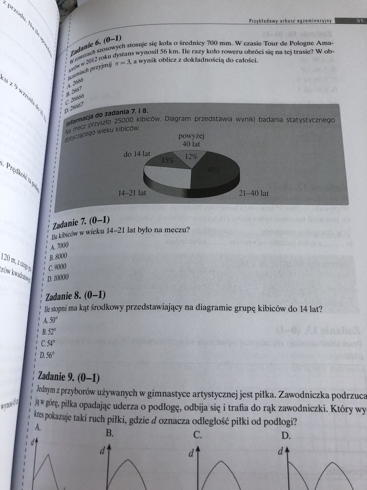 Matematyka testy 7/8 klasa szkoła podstawowa