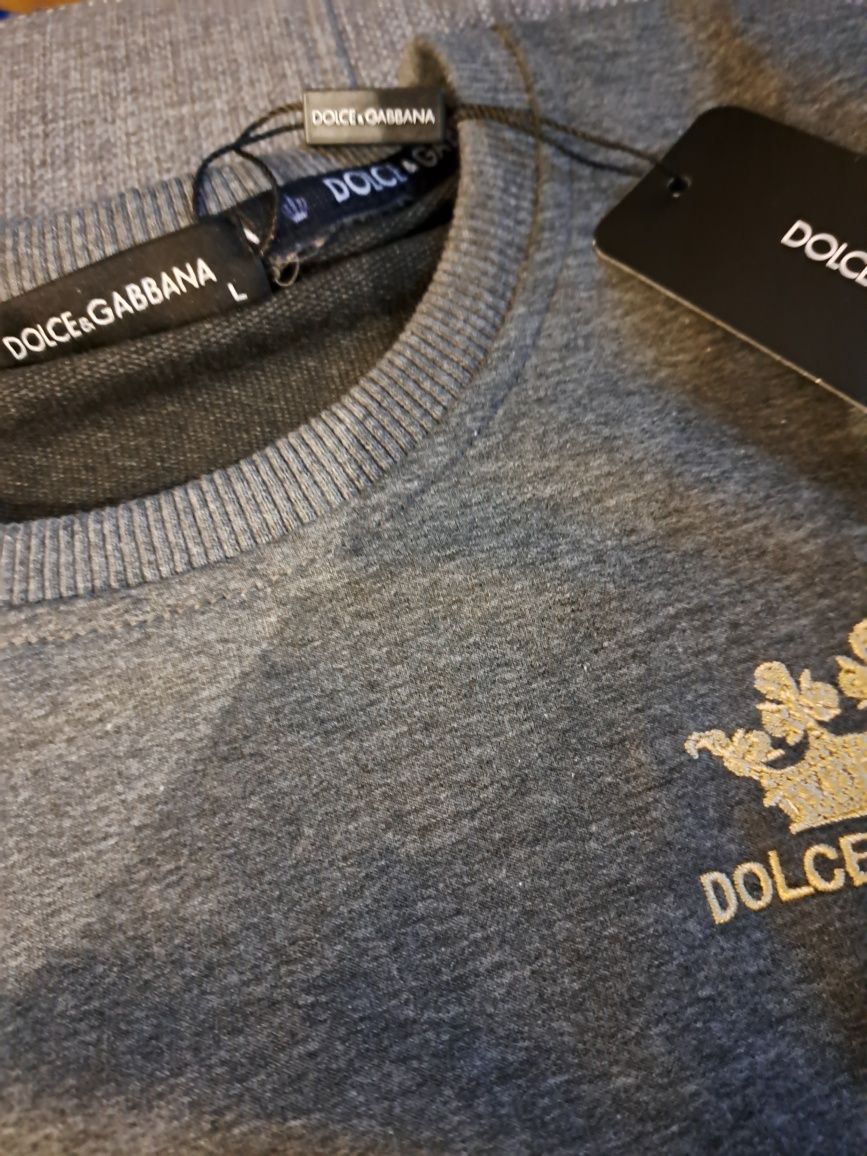 sweter  ciepły d&G  dolce&gabbana  super jakość  L